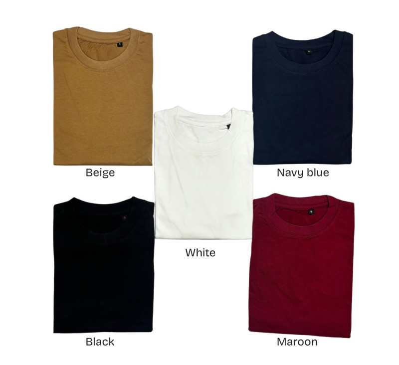 Men's Premium Oversized T-Shirt Pack Of 3