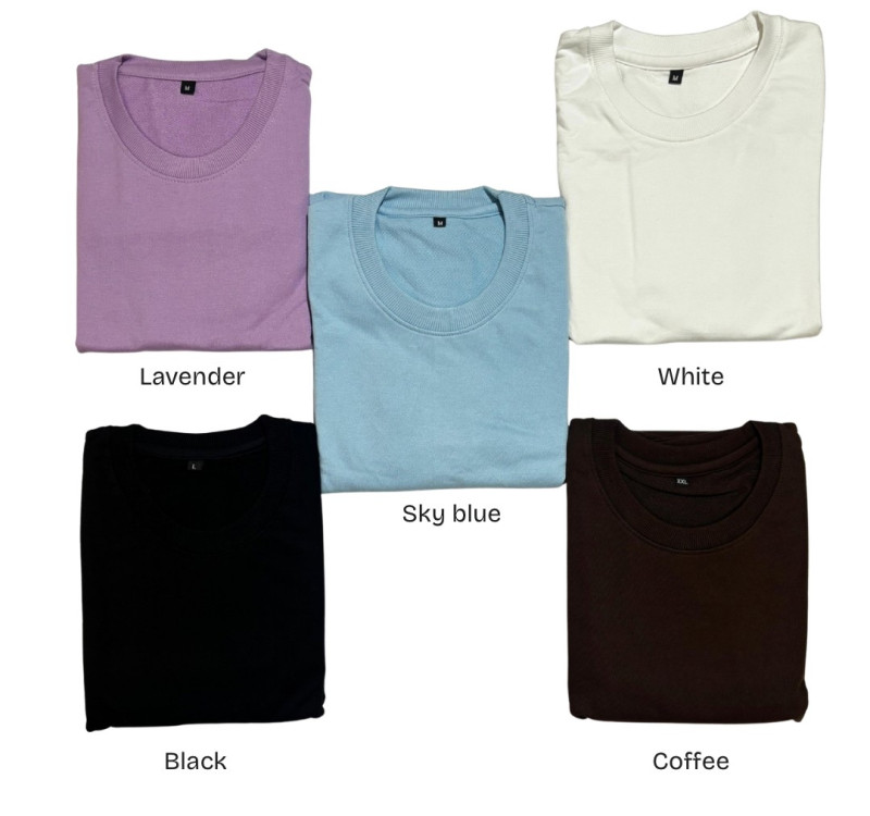 Men's Heavy Oversized T-Shirt Pack Of 4